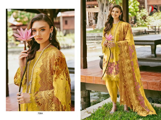 Jade Needle Wonder 24 Vol 3 By Deepsy Cotton Pakistani Suits Suppliers In India
